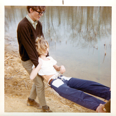 DEBBIE AND FIRST HUSBAND 4 1970