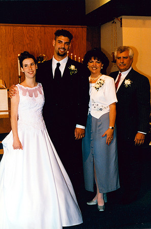 MIKE ANNDREA GWEN MIKE WEDDING 1998