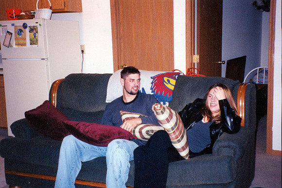 MIKE SALIERNO AND JENNA FOSTER 2001