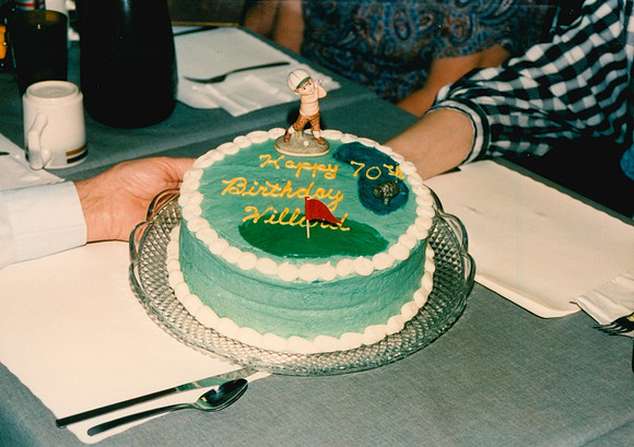 UNCLE WILLARDS 70TH BIRTHDAY 1 1990