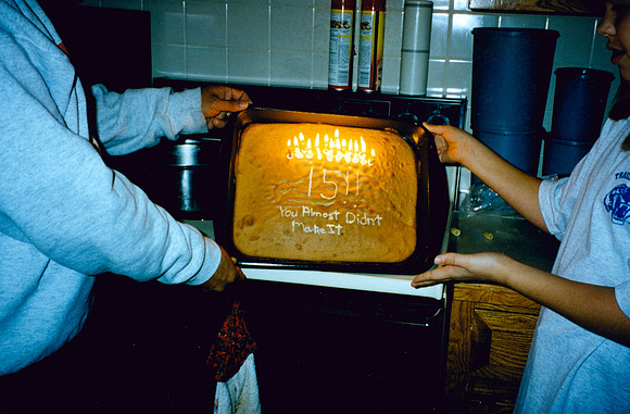 JEREMY 15TH BIRTHDAY 1996
