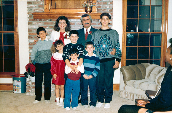 MIKE AND GWEN WEDDING 13 1990