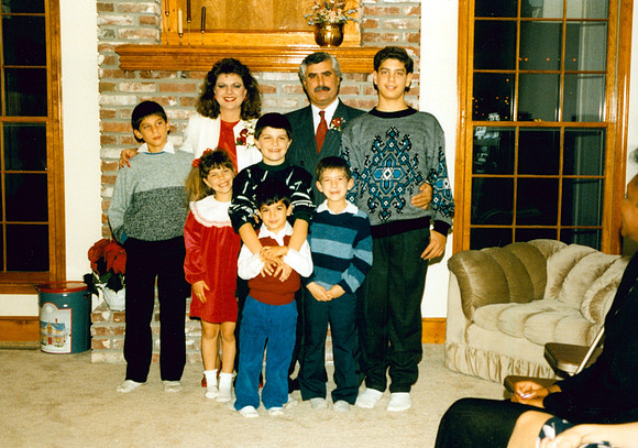 MIKE AND GWEN WEDDING 7 1990