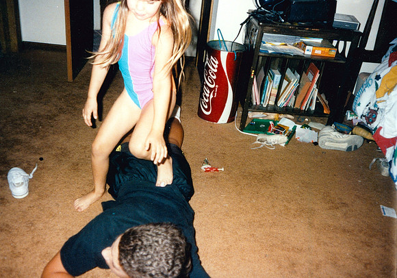 JENNA AND MIKE JR 1990